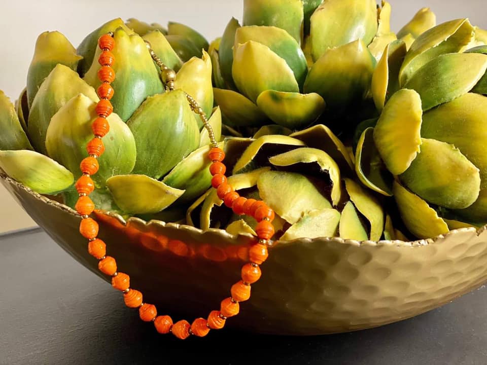 Our Gete Bead Choker