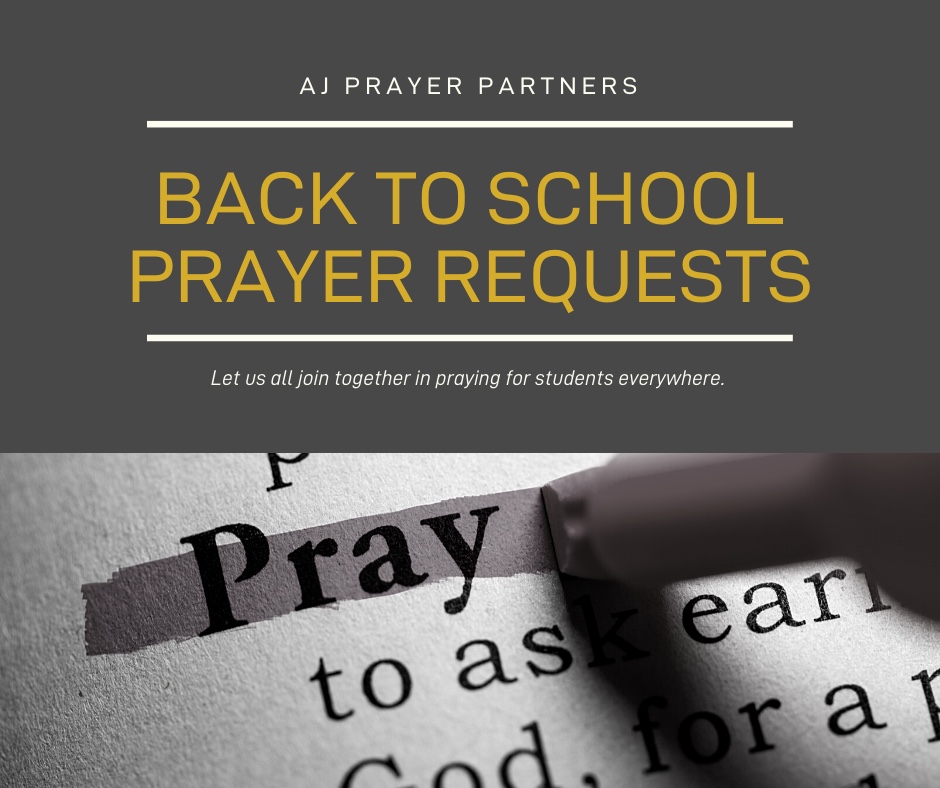 Prayer for students!