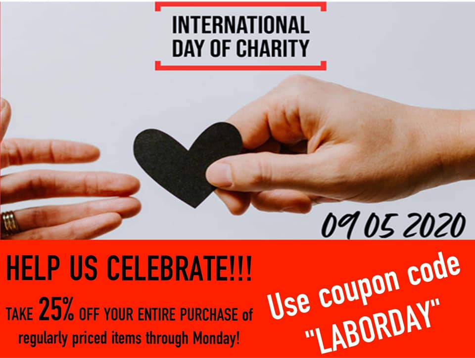 With your purchase! 