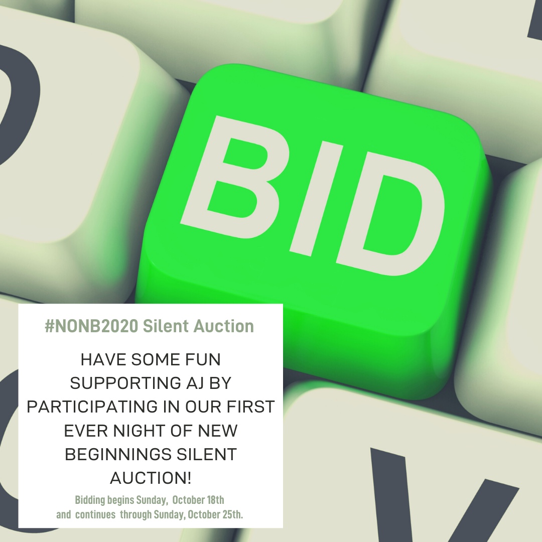 Our first-ever silent auction