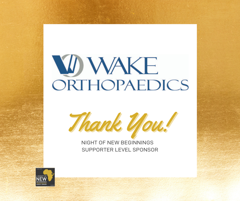 Thank you Wake Orthopedics!